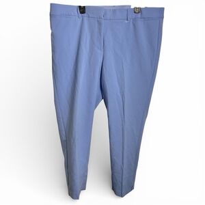 lane Bryant NWT The Allie Plus size 20 Periwinkle Blue Dress Ankle Pants Casual